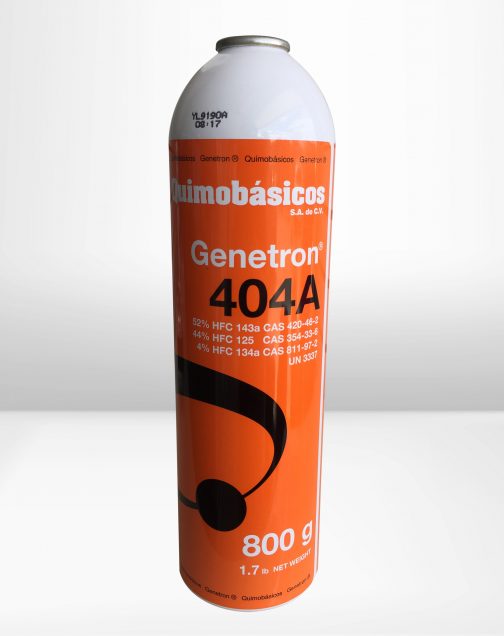 GAS REFRIGERANTE GENETRON R-404A LATA DE 800G